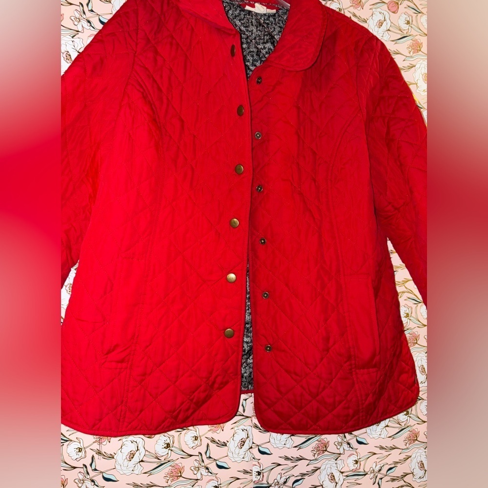 Appleseed’s Quilted Jacket| Size Petite Large - Picture 4 of 13